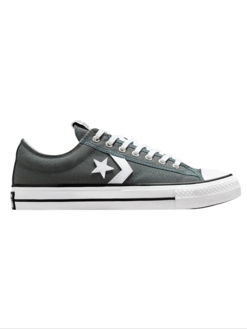 Converse Star Player 76 Low ‘Tough Textures’ Green Canvas Sneakers M 11.5